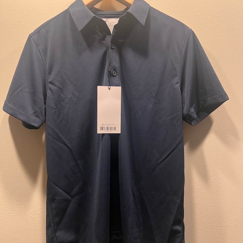 Ministry of Supply Apollo Men's Navy Blue Polo Shirt